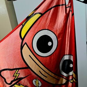 Six Flags--The Flash Kids Red Superhero Costume Cape - Official Character Design